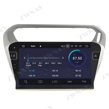 Para Peugeot 301 2013-2016 Android 10.0 de 4 gb+64GB de Coches de Navegación GPS, el Reproductor Multimedia de Auto Estéreo Cabeza UnitRadio Grabadora de Cinta