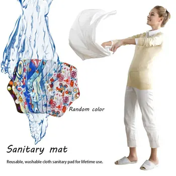 Lavable Sanitarias Toalla De Tela Menstrual Almohadillas Reutilizables Toalla Sanitaria Matrenity De Enfermería Toalla De Tela Absorbente Toallas Higiénicas