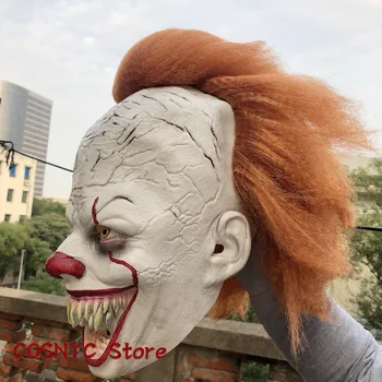 Joker Pennywise Cosplay Máscara De Stephen King, Capítulo 2 2 Terror Payaso De La Fiesta De Halloween Disfraces De Lujo 2019