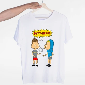Beavis & Butthead Camiseta de Roca para Siempre de la Camisa de la Camiseta de los Hombres y las Mujeres Unisex Streetwear