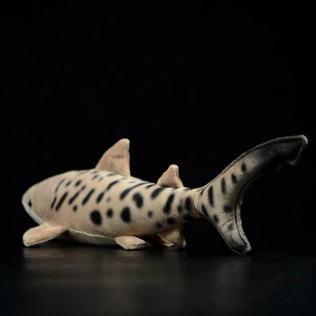 52CM de Largo Suave de la Vida Real el Tigre, el tiburón de Juguete de Felpa Realista de los Animales marinos Bullhead Tiburón de Peluche, Juguetes de Regalos Para Niños