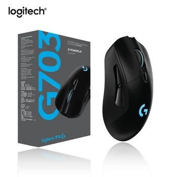 Logitech G703 Lightspeed Juego Inalámbrico Ratón Óptico Negro Conveniente para el negocio de la familia de los juegos