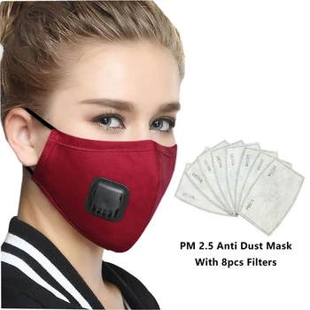 10Pcs/Lote 5 Capas PM2.5 Filtro de Carbón Activado Protectora de Inserción del Filtro de Insertar en la boca de la cara de Máscara contra máscara para el polvo