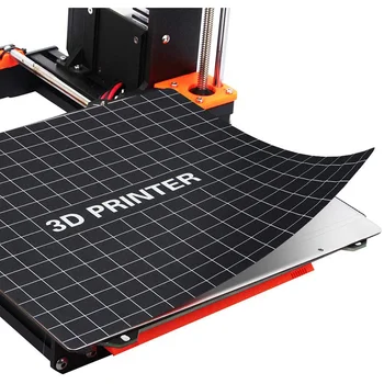 235X235mm de Impresión 3D, Superficie construida Heatbed de la Plataforma etiqueta Engomada de la Impresión de la Cama de la Cinta de la Hoja de Creality Ender-3 de la Impresora 3D