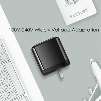 18W PD3.0 QC3.0 de la Pantalla LED Universal de teléfono Móvil Adaptador de Alimentación PD Cargador de Viaje Cargador de Pared para iPhone Samsung iPad Xiaomi