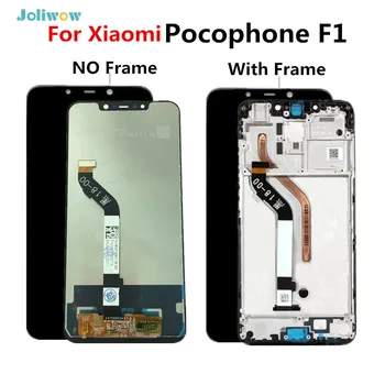 Para Xiaomi Pocophone F1 Pantalla LCD de Pantalla Táctil Digitalizador Asamblea con cuadro 6.18