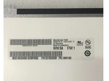 Nueva Pantalla táctil LCD de B140HAK01.0 Para Lenovo Thinkpad T460 T460S Portátil de 14