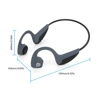 Z10 Bluetooth 5.0 de Conducción Ósea de Auriculares Auriculares Inalámbricos Sweatproof Deportes Auriculares manos libres con Micrófono Auriculares VS Z8