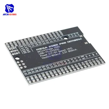 MEGA2560 PRO INCRUSTAR Micro USB Adaptador de la Junta de Desarrollo CH340G ATMEGA2560-16au mega para Arduino ATmega2560 Módulo de Expansión con Pin