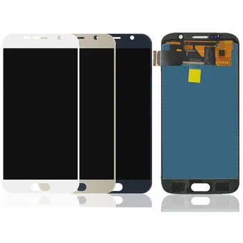 Para Samsung Galaxy S6 G920 Pantalla LCD de Pantalla Táctil Digitalizador Asamblea Para Samsung S7 G930A G930T G930V G930P/F Pantalla LCD