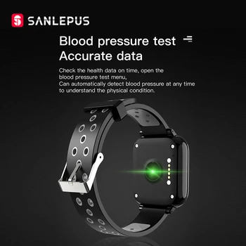 2020 SANLEPUS Reloj Inteligente Con conexión Inalámbrica a los Auriculares de MP3 de la Aptitud de la Pulsera de las Mujeres de los Hombres Smartwatch Para Android iOS de Apple, Xiaomi