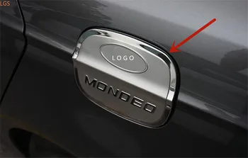 Para Ford Mondeo 2008-2018 inoxidable de Alta calidad de combustible tapa del tanque de decoración parche anti-arañazos protección de los accesorios del coche