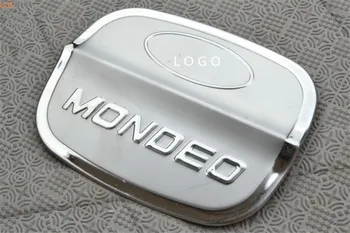 Para Ford Mondeo 2008-2018 inoxidable de Alta calidad de combustible tapa del tanque de decoración parche anti-arañazos protección de los accesorios del coche