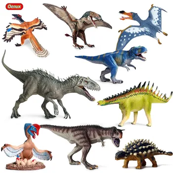 Oenux Original De Dinosaurios Del Jurásico Modelo Nuevo Ankylosaurus Cryolophosaurus De Pterosaurios De Dinosaurios Animales Del Mundo De Las Figuras De Acción De Los Niños De Juguete