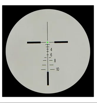 WIPSON 1x-4x Doble Papel Óptica de Vista Ámbito de ampliación magnificate Alcance Para la Caza alcance con mini punto rojo