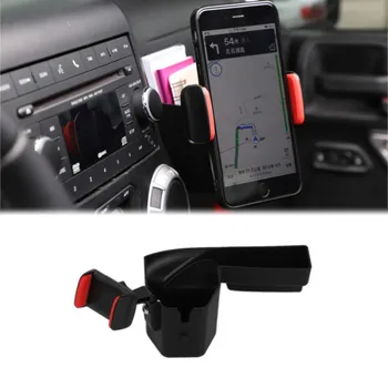 Para Jeep Wrangler JK 2011-2017 Co-piloto de Agarrar el Teléfono del Soporte de iPad del Soporte del Titular GPS de Montaje de la Caja de Almacenamiento ABS de Accesorios para Automóviles