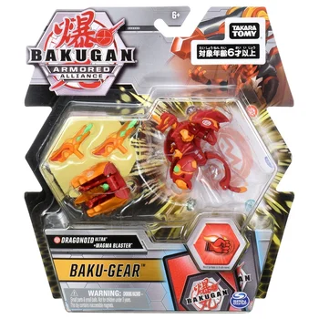 Bakuganes Starter Pack 3-Pack, Fusionado Pharol x Gillator Ultra, Blindados de la Alianza de Coleccionables, Figuras de Acción