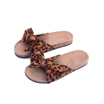 Las mujeres sandalias de suela de goma dedo del pie abierto el arco de zapatillas de imitación de cuero cómodos zapatos al aire libre para las mujeres