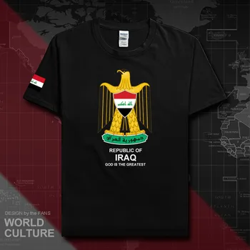 República de Iraq Iraq camiseta de los hombres de la moda de 2018, camisetas de la nación equipo de algodón t-shirts ropa deportiva camisetas país IRQ 20