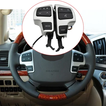 Nuevos Botones de Teléfono Bluetooth Para Toyota LAND CRUISER 200 2008-2011 de Audio en el Volante Interruptor de Control de