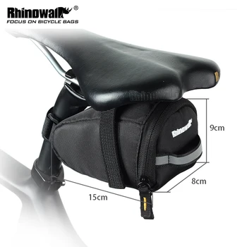 Rhinowalk 2020 Nuevas Impermeable Bolsa de Bicicleta Bicicleta Saddle Bag Para la parte Trasera de Gran Capatity Tija de sillín MTB Bicicleta Bolsa de Accesorios