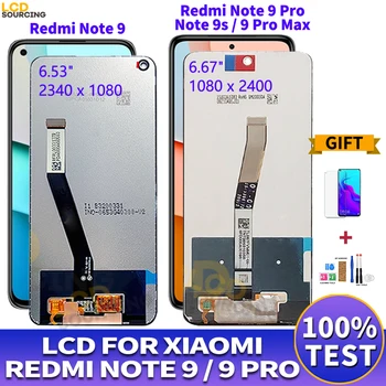 Pantalla LCD Para Xiaomi Redmi nota 9 pantalla lcd de Pantalla Táctil Digitalizador Asamblea Para Redmi Nota 9 Pro LCD Reemplazar REDMI Nota 9s 9ProMax