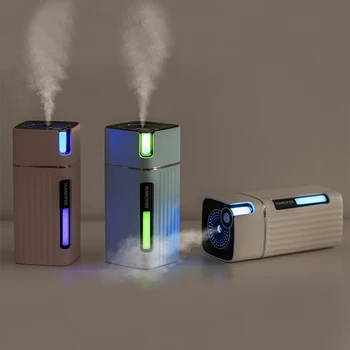 Smart Aire Humidificador por Ultrasonidos de vapor Frío Difusor de Aroma con Color de Luz LED para la Oficina de Coche umidificador Mist Maker Nebulizador