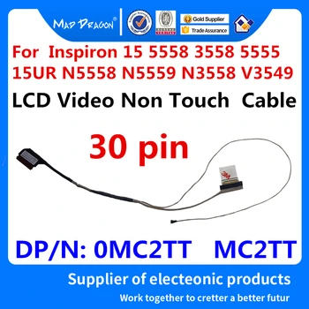 Portátil NUEVO LVDS LCD EDP cable de Vídeo para Dell Inspiron 15 5558 3558 5555 15UR N5558 N5559 N3558 V3549 0MC2TT MC2TT DC020024C00