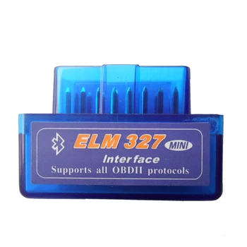 MINI ELM327 OBD2 V1.5 Con PIC18F25K80 Chip Bluetooth ELM 327 de la Versión 1.5 de OBD2 / OBDII para Android Par de Coches Escáner de Código de