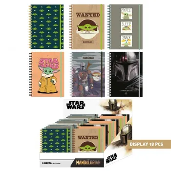 Surtido de Star Wars El Mandalorianas cuadernos