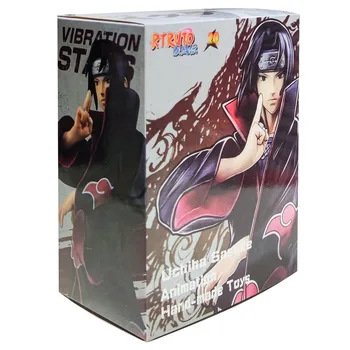 22cm Anime Naruto Shippuden Akatsuki Uchiha Itachi Figura Nueva de naruto itachi Figuras de Acción del PVC de la Estatua de la Colección de Juguetes de modelos