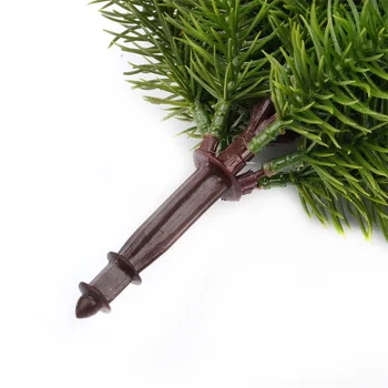 Plantas artificiales de Pino Ramas del árbol de Navidad Decoraciones de la Boda de DIY Artesanía, Accesorios Mini Falso Árbol de navidad