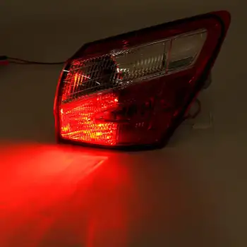 Tipo de LED Izquierdo/Trasero Derecho Exterior de la Cola de la Lámpara de Luz Para Nissan Qashqai 2010-Versión para la UE