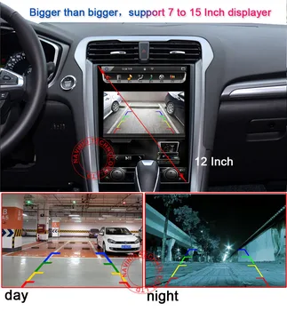 Manija de tronco de Coche de visión trasera de copia de seguridad de aparcamiento marcha atrás de 170 grados de la Cámara para BMW E60 E61 E70 E71 E72 E82 E84 E90 E91 E92 E93 320I F30