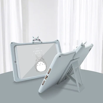 10.5 pulgadas de dibujos animados de Totoro de Miyazaki Hayao Suave Silicona Soporte para la Tableta Caso Para el iPad Aire 1 2 3 Mini 4 5 Pro 2017 2018 2019 2020 Cubierta