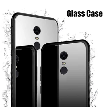 MUCHI Caso Para Xiaomi Redmi 5 Plus de Vidrio Templado Suave de Lujo Marco de Cubierta Para Xiaomi Redmi Nota 5 Pro 5A 4A Teléfono de los Casos