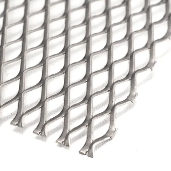 Titanio Hoja Tipo de Agujero de Metal de Malla de Titanio Placa Perforada Ampliado el Tamaño de 200 mm*300 mm*0.5 mm Para la industria Química Maquinaria
