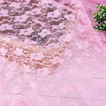 150cm Width1M/mucha Tela de Encaje Flor de Ciruelo Patrón de Bordado de BRICOLAJE de Encaje Vestido de Fiesta de Tela de la Cortina de la Boda Decoración