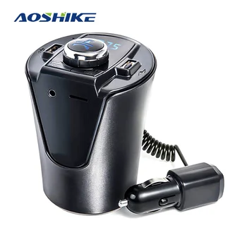 AOSHIKE 12V 24V Dual USB 3.1 UN Adaptador de Cargador de la Copa del Encendedor de Cigarrillos del Coche Multifunción en Forma para el Teléfono Inteligente Titular Adaptador