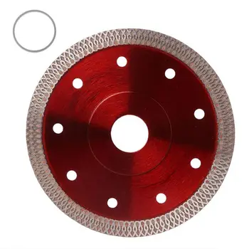 105/115/125/180/230mm de Diamante de Cerámica Circular Disco Rojo de la Hoja de Sierra de Porcelana de la Cuchilla de Corte para el Corte de Azulejos de corte de Metal Chop