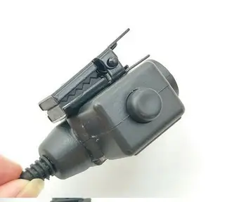 U94 PTT Enchufe del Cable Militar Adaptador de Z113 Versión Estándar Jack de 3,5 mm para iPhone Samsung HTC teléfono Móvil