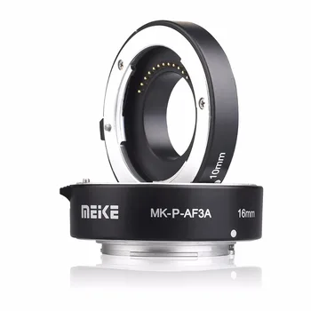 Meike MK-P-AF-3A Macro de Enfoque Automático tubo de Extensión Anillo de AF para Micro cuatro sistema de tres Panasonic Olympus micro Cámaras mirrorless