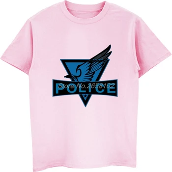 Venta caliente Algodón de la Moda de la Policía de Arte de Maíz de la Policía de Nueva Orleans policía de La Policía USPF Camiseta Cool Camiseta de Harajuku Hip Hop Camiseta