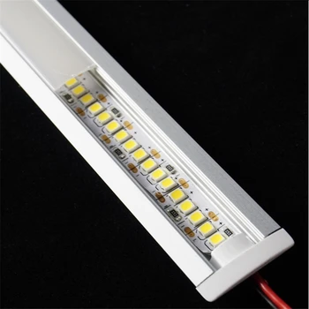 5pcs de 12VDC 20 LED incorporado barra de luz,2835 60/120/240 led por metro plana led integrada duro tira,2W/6W/9W diodo invisible