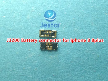 10pcs J3200 FPC conector de la Batería para el iphone 8 8plus en la placa base