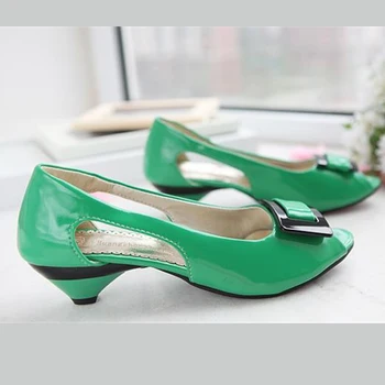 ZOGEER Dulce Casual Sandalias de las Mujeres Cómodos de Tacón Bajo Cut-outs Azul Verde Sandalias de las Señoras de la Moda de Zapatos de Verano Mujer Blanco Rosa
