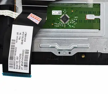 YALUZU nuevo Para HP Omen 15-AX 15-AX020CA 15-AX100 15-AX200 Reposamanos Caso de la cubierta superior a Contraluz NOS Teclado con Touchpad 859735-001