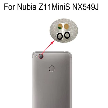 Original Nuevo Para Nubia Z11MiniS NX549J Trasera de la Cámara Lente de Cristal Para Nubia Z11 MiniS NX549J de Reparación de Piezas de Repuesto
