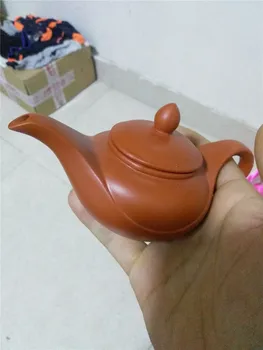 La arcilla de Yixing tetera zhisha bote hecho a mano de Kung fu filtro de cerámica olla de té de tamaño pequeño, hervidor de agua juego de té 1pc