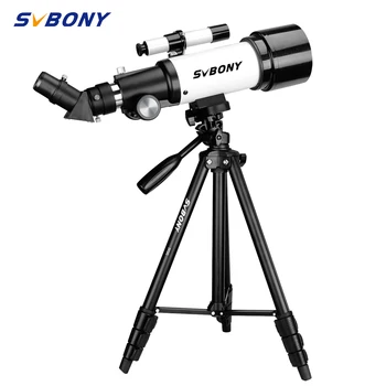 SVBONY SV501P Telescopio de 70 mm de Abertura de 400mm,AZ el Monte, los Telescopios para Adultos,principiantes de amantes de la astronomía, equipo para la Enseñanza de